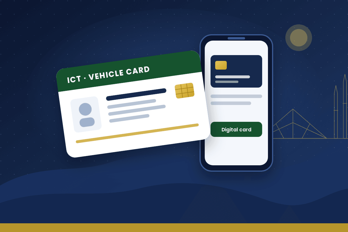 Islamabad vehicle smart card status